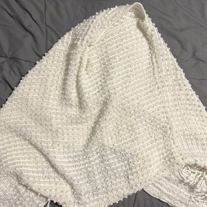 White poncho